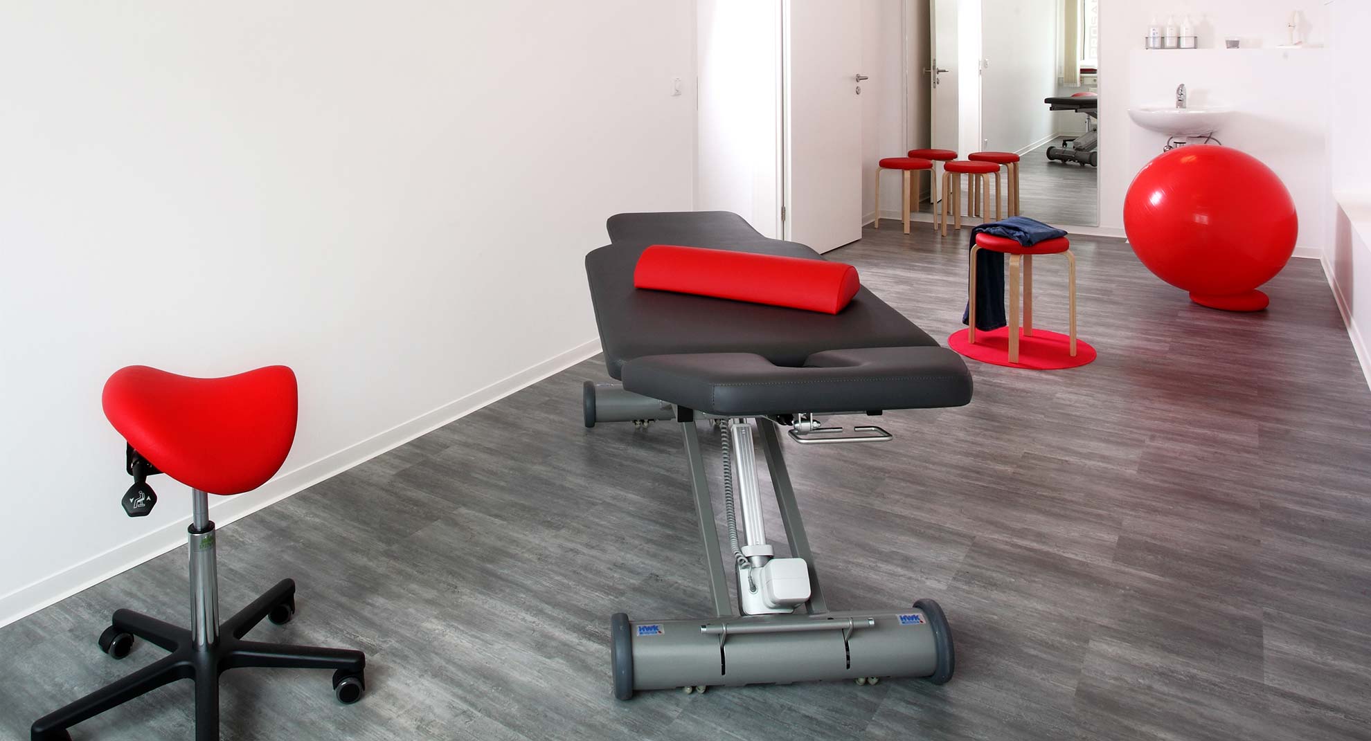 Behandlungsraum Physiotherapie Prosanum Greifswald